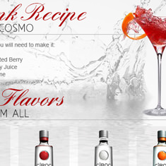 Ciroc Vodka E-Mail Blast